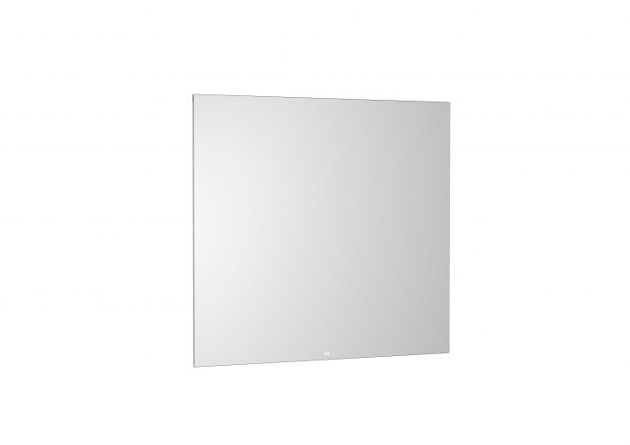 LUNA lustro ambientowe ścienne poziome prostokątny z oświetleniem obwodowym LED 800 x 30 x 700 mm