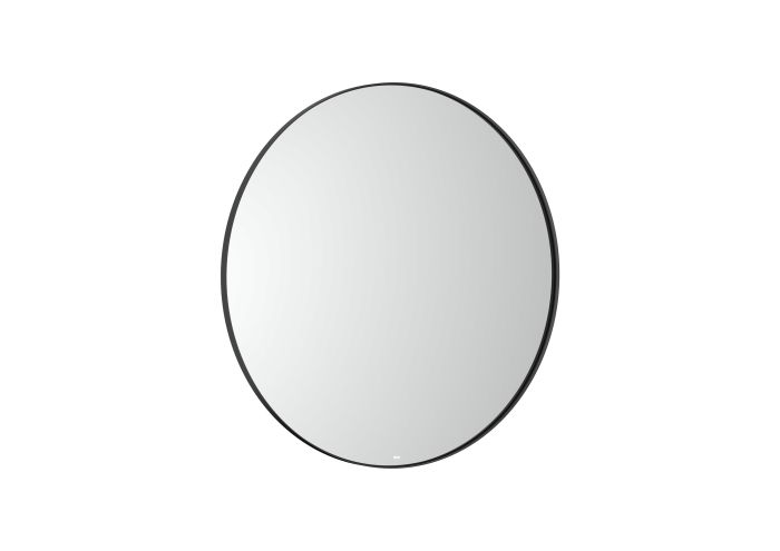 Lustro okrągłe w ramie z oświetleniem obwodowym LED Ø800 40 x 800 mm ROCA Luna | A812426000