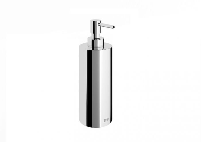 Dozownik na mydło nablatowy ROCA VICTORIA metalowy 6,2 x 8 x 18,4 cm chrom błyszczący | A816679001