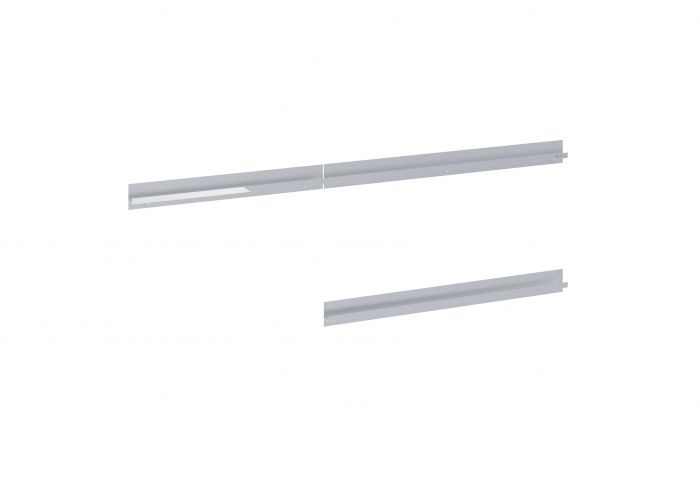 Uchwyty meblowe do szafki 100 cm z koszem cargo chrom zestaw 3 sztuki ROCA GAP PRO | A817009339
