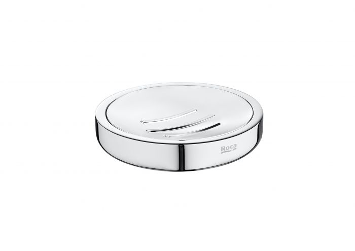 Mydelniczka montaż na blacie ROCA TEMPO metalowa d110 chrom | A817024001