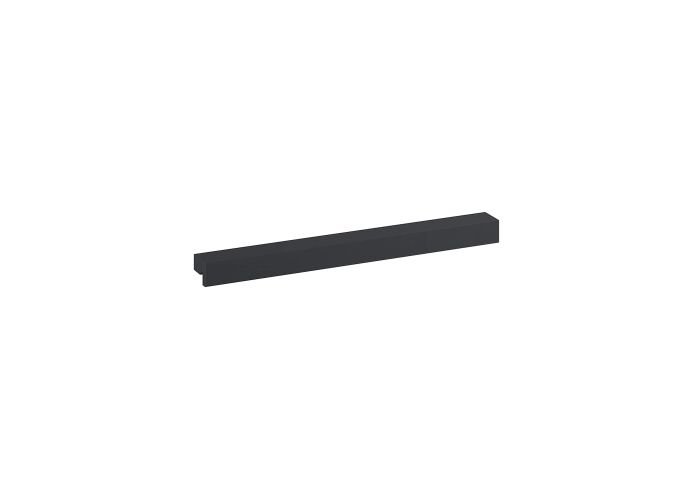 Uchwyt do modułu 40 cm ROCA Kwadro 600 mm czarny mat  | A817029485