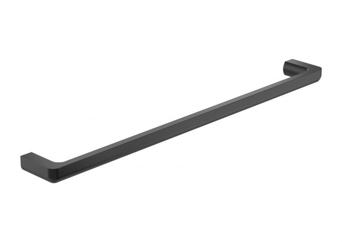 Wieszak na ręcznik jednoramienny, ścienny ROCA TEMPO długość 600 mm, szerokość 70 mm brushed titanium black  | A817030NM0