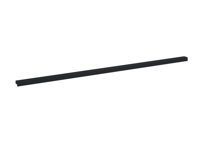 Uchwyt do szafki łazienkowej 80 cm czarny mat ROCA Kwadro | A817031485