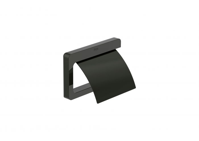 Uchwyt na papier ROCA TEMPO z pokrywą 150 x 116 x 24 mm brushed titanium black | A817033NM0
