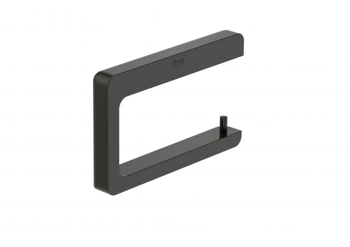 Wieszak na papier ścienny ROCA TEMPO bez pokrywy, z powłoką Everlux 150 x 22 x 95 mm titanium black | A817034CN0