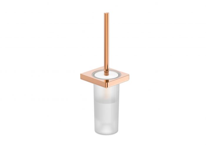 Szczotka WC ścienna ROCA TEMPO metalowa 120 x 110 x 408 mm rose gold | A817036RG0