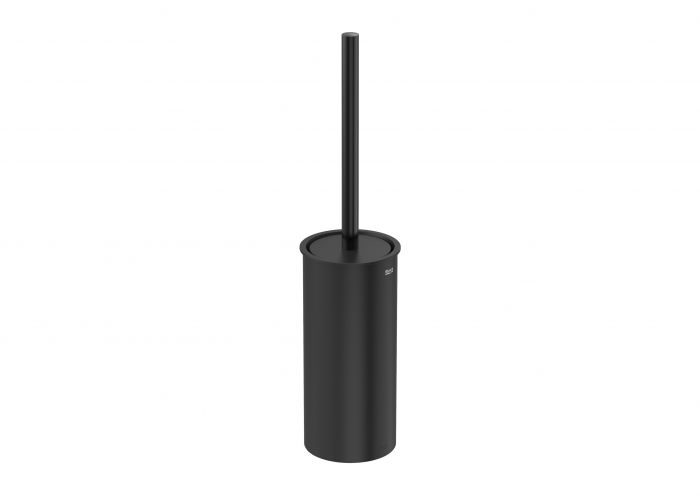 Szczotka WC stojąca ROCA TEMPO 96 x 96 x 413 mm brushed titanium black | A817038NM0