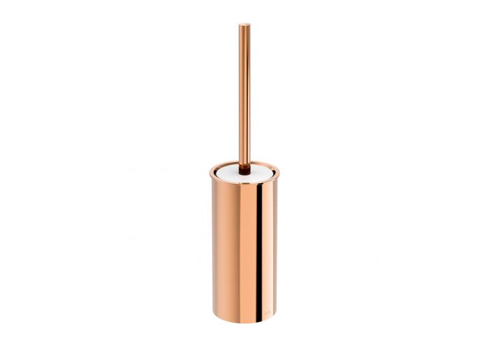 Szczotka WC stojąca ROCA TEMPO 96 x 96 x 413 mm rose gold | A817038RG0