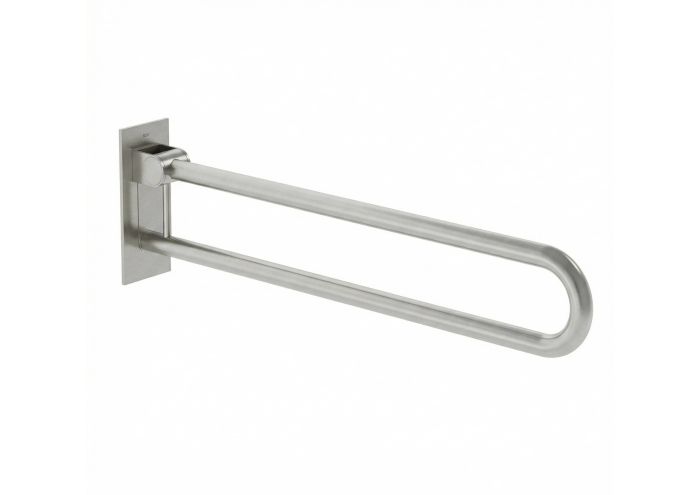 Poręcz uchylna ROCA Access Pro M1 ze stali nierdzewnej matowa 850 mm  | A817190C20