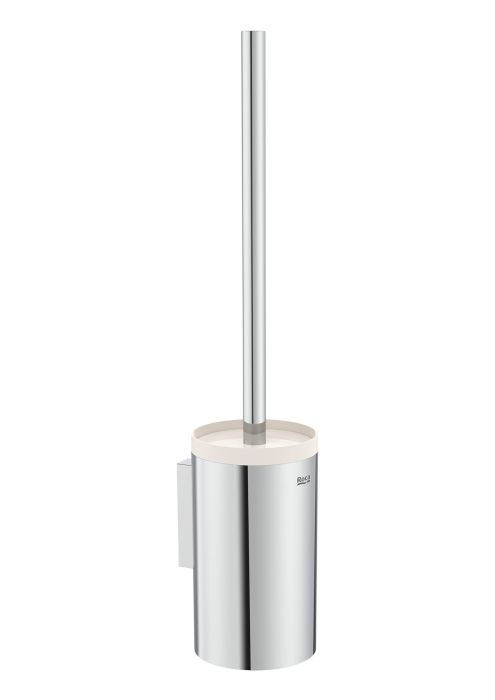 Szczotka WC ścienna ROCA HOTELS 2.0 ROUND metalowa 90 x 90 x 431 mm chrom | A817587C00