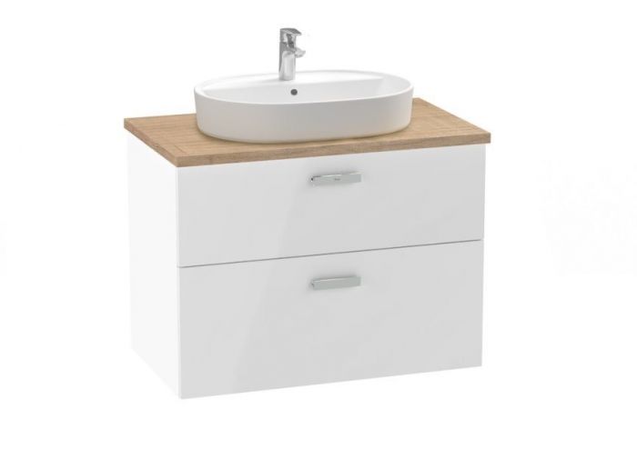 Zestaw łazienkowy 785 x 460 x 618 mm biały połysk ROCA VICTORIA PRO | A851900806