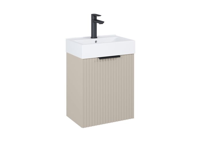 Zestaw łazienkowy Unik 450 x 610 x 305 mm fume mat ROCA Reef bez syfonu | A852446539