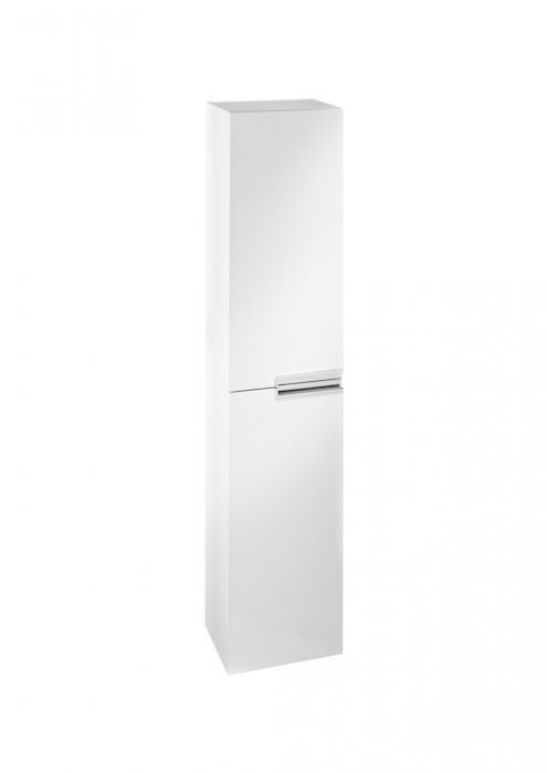 Kolumna obustronna 236 x 300 x 1500 mm biała 2 drzwi na zawiasach, z regulacją półek ROCA VICTORIA-N | A856660806