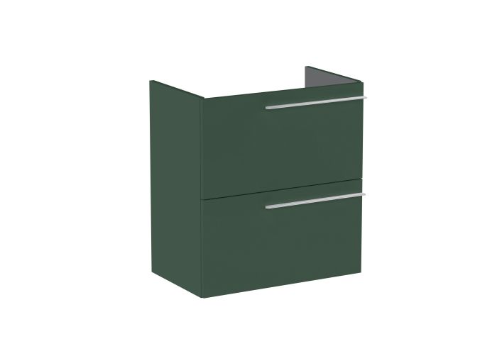 Szafka łazienkowa płyta wiórowa 346 x 635 mm zielony mat (do kompletacji z umywalką Ona), wersja compacto ROCA ELLA | A857778534