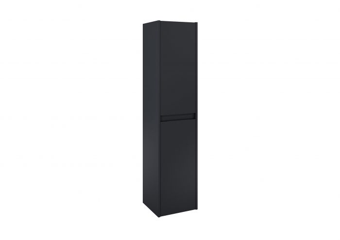 Kolumna łazienkowa wysoka płyta wiórowa 350 x 350 x 1500 mm czarna mat ROCA CARMEN | A857869532