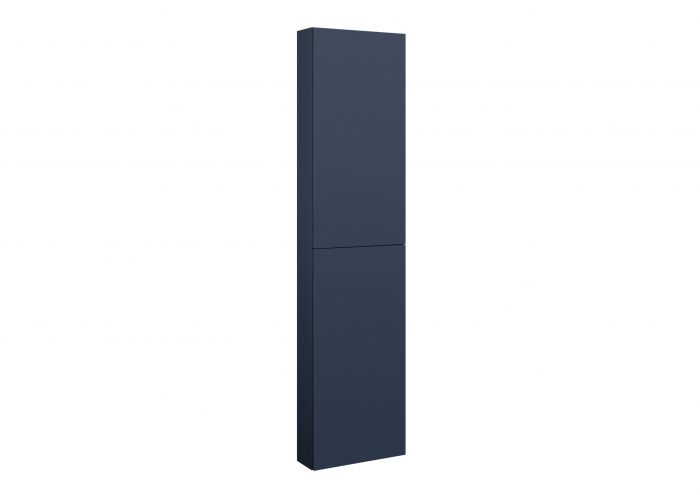Kolumna łazienkowa wysoka 400 x 126 x 1800 mm niebieska mat z 2 drzwiami, o zmniejszonej głębokości ROCA GAP PRO | A857911538