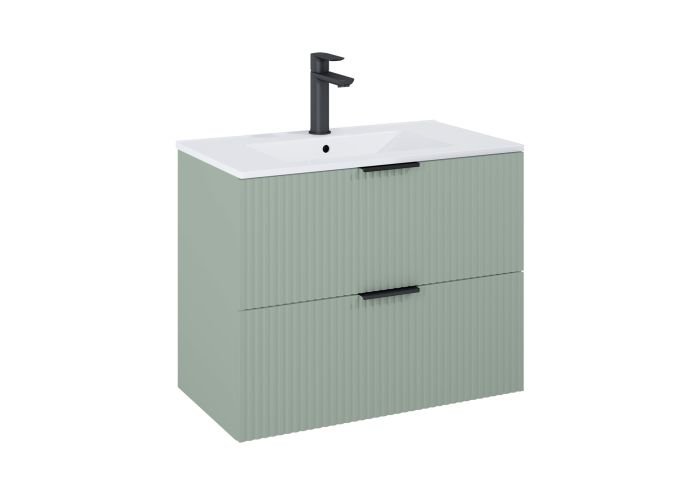 Szafka łazienkowa podumywalkowa wisząca 796 x 450 x 635 mm szałwia ROCA Reef | A857955147