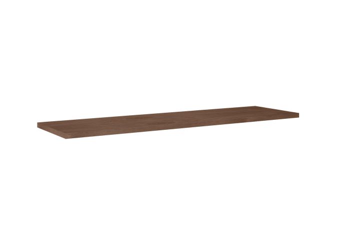 Blat łazienkowy 400 x 1600 x 200 mm orzech ROCA Kwadro | A857968579