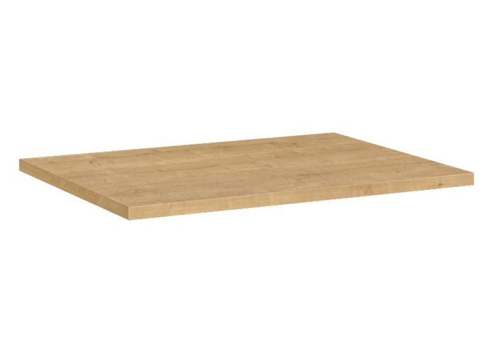Blat do szafki łazienkowej MDF 604 x 464 x 22 mm jasny dąb ROCA REEF | A858221464