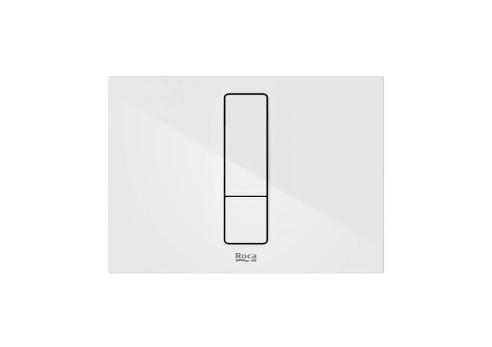 Przycisk spłukujący ROCA DUPLO S PS4 podwójny biały 202 x 145 x 6 mm  | A890221300