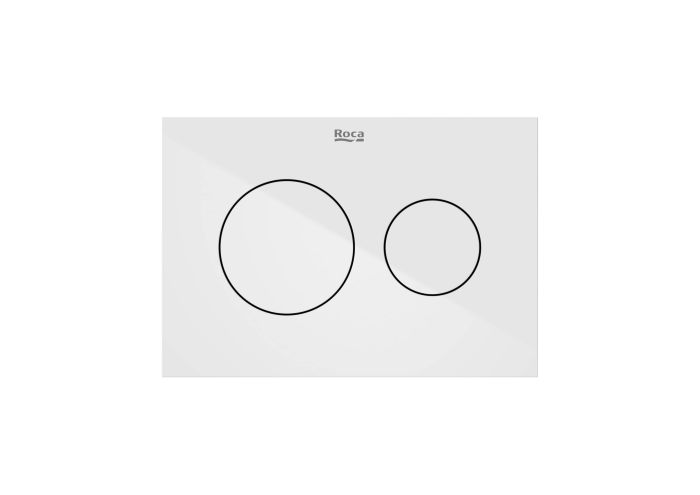 Przycisk spłukujący ROCA DUPLO S PS3 podwójny biały 194 x 134 x 6 mm  | A890223300