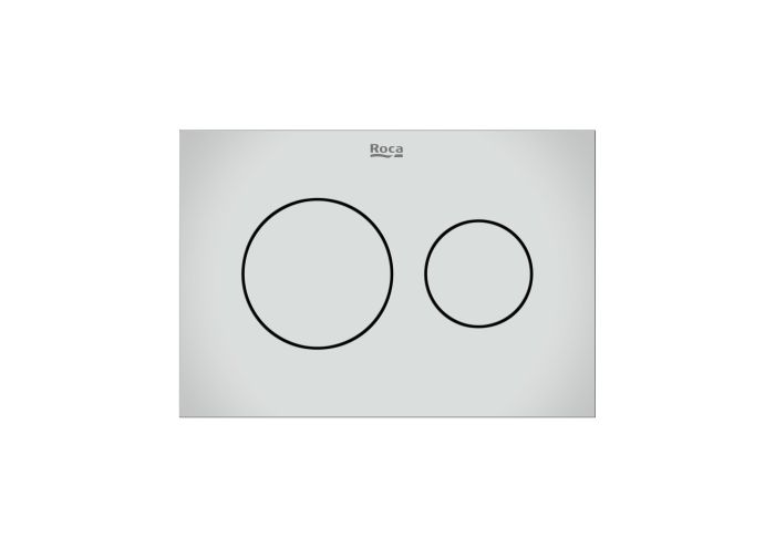 Przycisk ROCA DUPLO S PS3 podwójny chrom  | A890223301