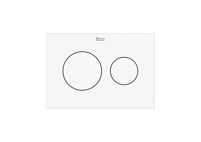 Przycisk spłukujący ROCA DUPLO S PS3 podwójny biały mat 194 x 134 x 6 mm  | A890223307