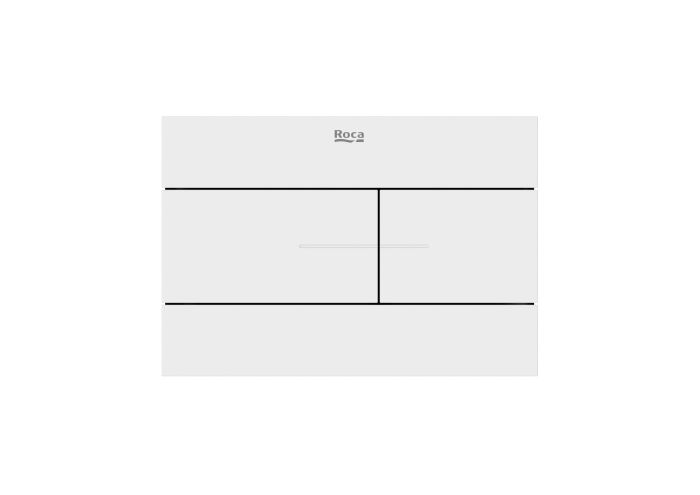 Przycisk spłukujący ROCA DUPLO S PS2 podwójny biały mat 194 x 134 x 6 mm  | A890224307