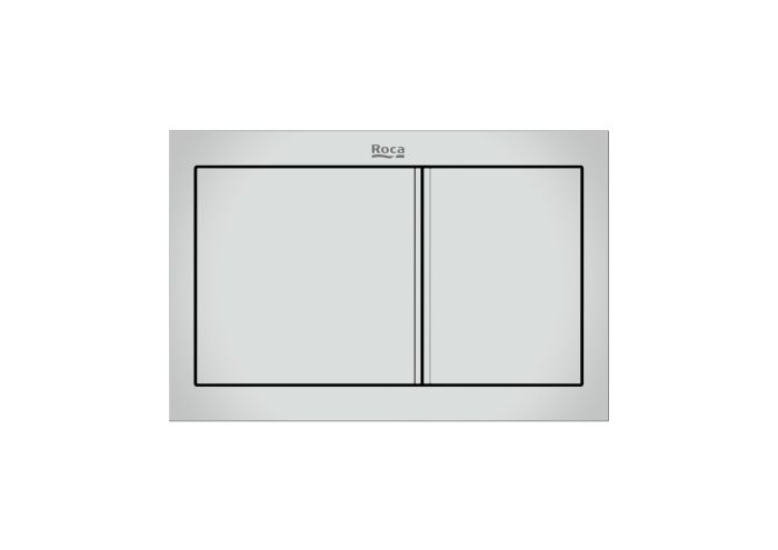 Przycisk podwójny ROCA PS1 chrom | A890225301