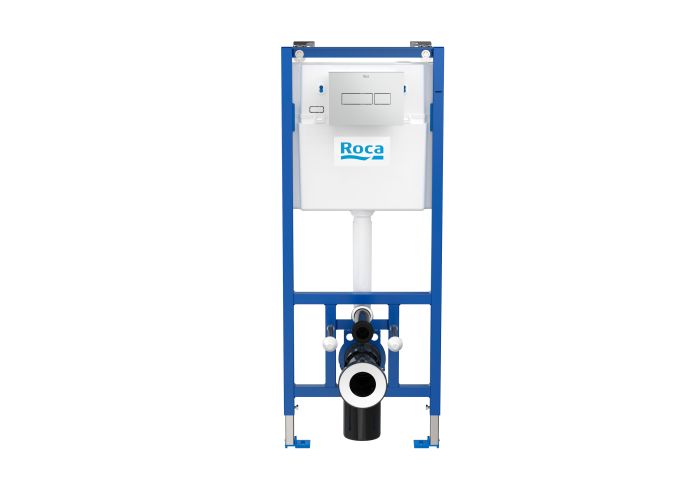 Stelaż do WC podtynkowy ROCA DUPLO NOVA 450 x 130 x 1120 mm z przyciskiem chrom  | A89P120020