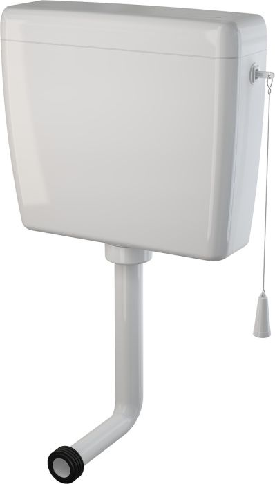 Zbiornik WC ALCA UNI DUAL uniwersalny 44.2 x 12.7 x 39 cm biały  | A930H38