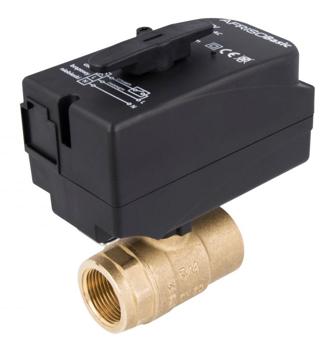 Zawór kulowy 2-drogowy AFRISO BEV RP-1 DN 25 Kvs 60 | 9021300