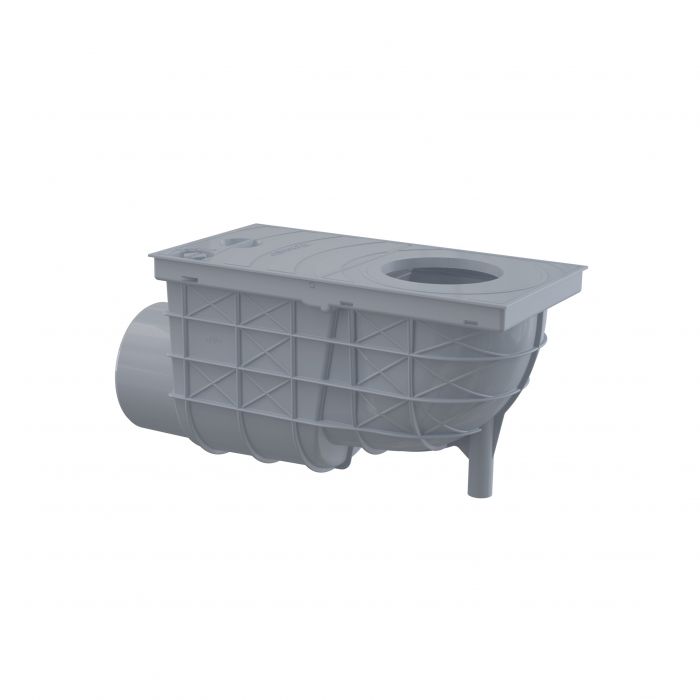 Wpust deszczowy uniwersalny boczy 300×155/110 mm | ALCADRAIN AGV3S