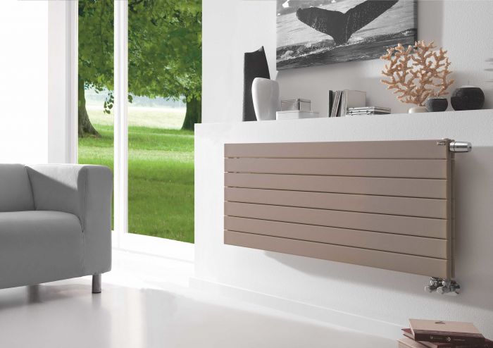 Grzejnik poziomy podwójny Altus HH2 AHH2 40/140 289 x 92 mm 415 W przyłącze dolne prawe 25 01 biały #2