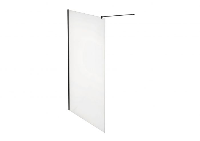 Ścianka Walk-In ROCA DISTRICT 1000 x 2000 mm szkło hartowane transparentne z powłoką MaxiClean | AMP718100M