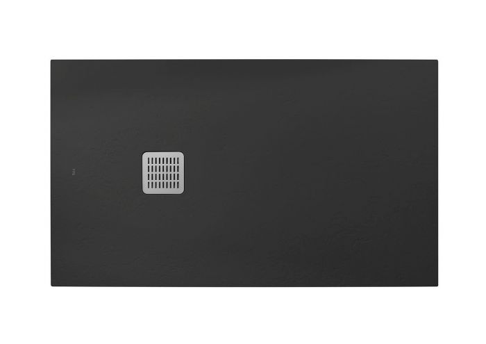Brodzik prysznicowy kompozytowy STONEX prostokątny 70 x 100 x 2.6 cm ROCA TERRAN z syfonem z osłoną ze stali szlachetnej | AP1013E82BC01640