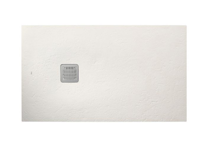 Brodzik prysznicowy kompozytowy STONEX prostokątny 70 x 100 x 2.6 cm ROCA TERRAN z syfonem z osłoną ze stali szlachetnej | AP1013E82BC01650