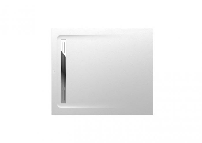 Brodzik kompozytowy STONEX prostokątny 90 x 100 x 2.8 cm ROCA AQUOS ze zintegrowanym odpływem liniowym z syfonem bez osłony  | AP6013E838401100