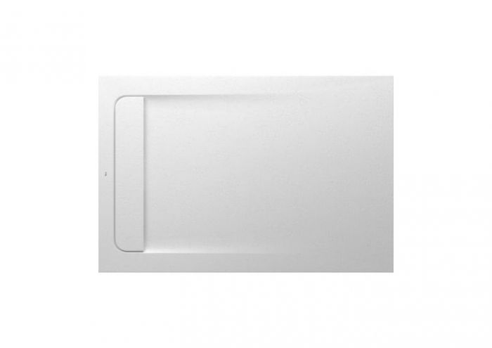 Brodzik kompozytowy STONEX prostokątny 80 x 120 x 2.8 cm ROCA AQUOS ze zintegrowanym odpływem liniowym z syfonem bez osłony | AP6014B032001100
