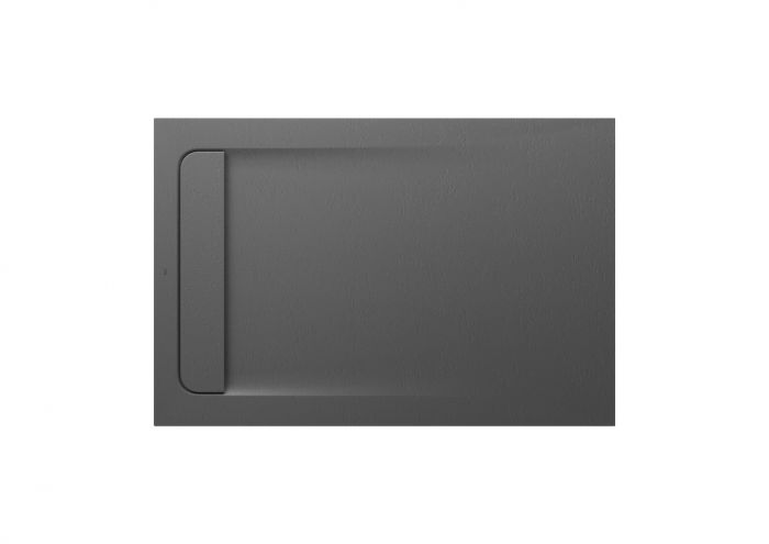 Brodzik kompozytowy STONEX prostokątny 80 x 120 x 2.8 cm ROCA AQUOS ze zintegrowanym odpływem liniowym z syfonem bez osłony | AP6014B032001200