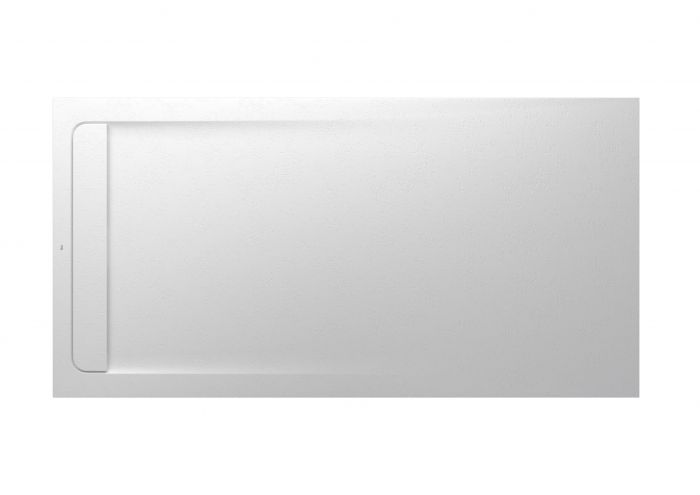 Brodzik kompozytowy STONEX prostokątny 100 x 200 x 3.5 cm ROCA AQUOS ze zintegrowanym odpływem liniowym z syfonem bez osłony | AP6017D03E801100