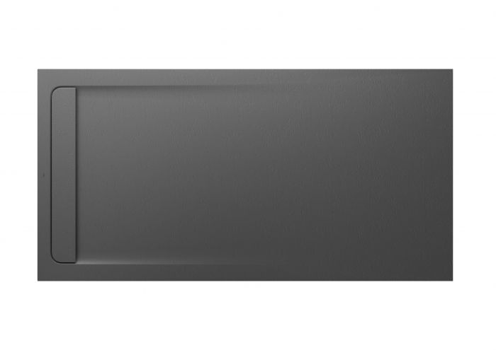 Brodzik kompozytowy STONEX prostokątny 100 x 200 x 3.5 cm ROCA AQUOS ze zintegrowanym odpływem liniowym o dużym przepływie z syfonem bez osłony | AP6017D03E801200