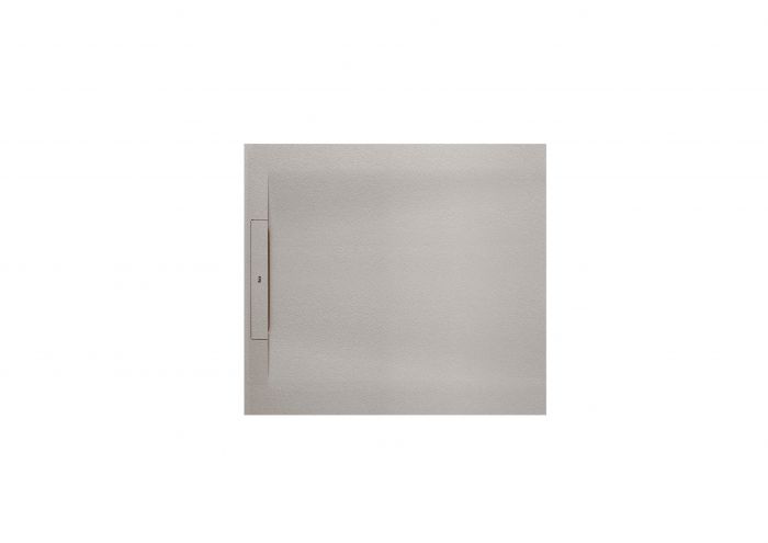 Brodzik prysznicowy kompozytowy STONEX kwadratowy 90 x 90 x 2.8 cm ROCA PYROS zawiera syfon A27L072000 z osłoną z materiału STONEX | AP90138438401630