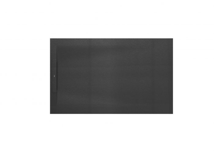Brodzik prysznicowy kompozytowy STONEX prostokątny z antypoślizgowym dnem 80 x 120 x 3 cm ROCA PYROS z zintegrowanym odpływem linowym zawiera syfon A27L072000 z osłoną z materiału STONEX | AP9014B032001640