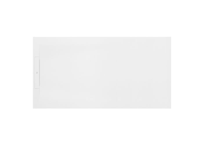 Brodzik Stonex prostokątny 90 x 180 x 3.6 ROCA PYROS biały z ukrytym odpływem z syfonem A27L065000  | AP90170838403100