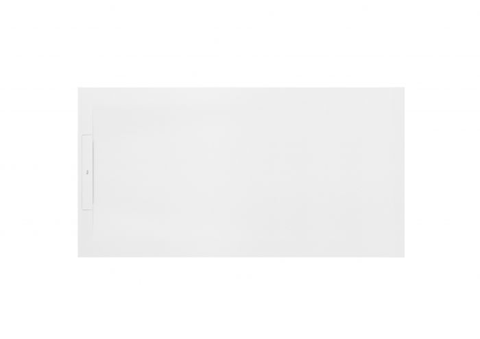 Brodzik prysznicowy kompozytowy STONEX prostokątny 200 x 100 x 3.8 cm ROCA PYROS z ukrytym odpływem zawiera syfon A27L072000 z osłoną z materiału STONEX | AP9017D03E801100