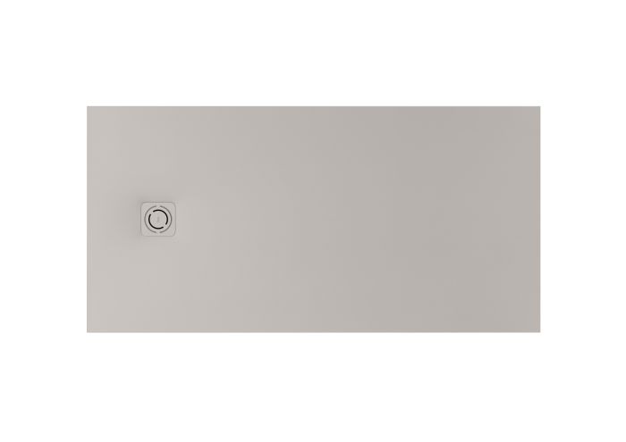Brodzik prostokątny kompozytowy 80 x 160 x 3.2 ROCA Magma w komplecie niski syfon (6cm) | APE0164032003630