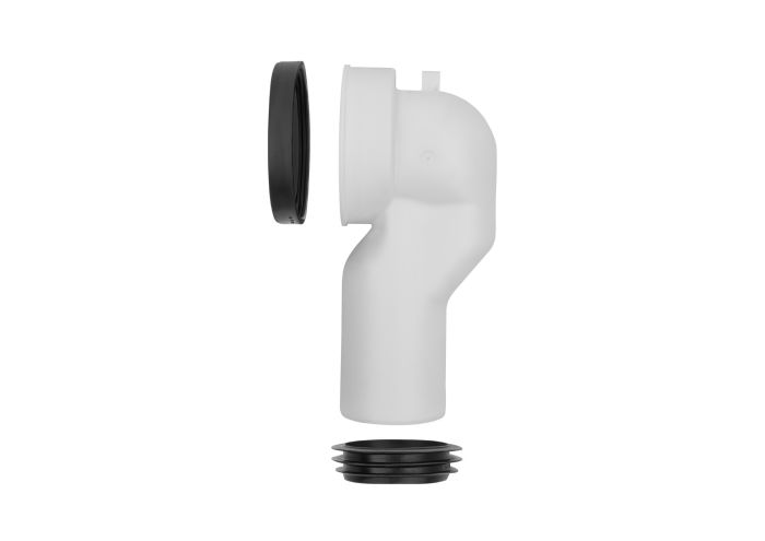 Kolano do odpływu pionowego 15 cm odległość od ściany ROCA | AV0007900R