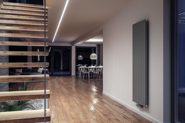 Grzejnik pionowy podwójny Altus VV2 AVV2 100/70 1000 x 727 x 92 mm 1212 W przyłącze dolne środkowe 51 01 biały